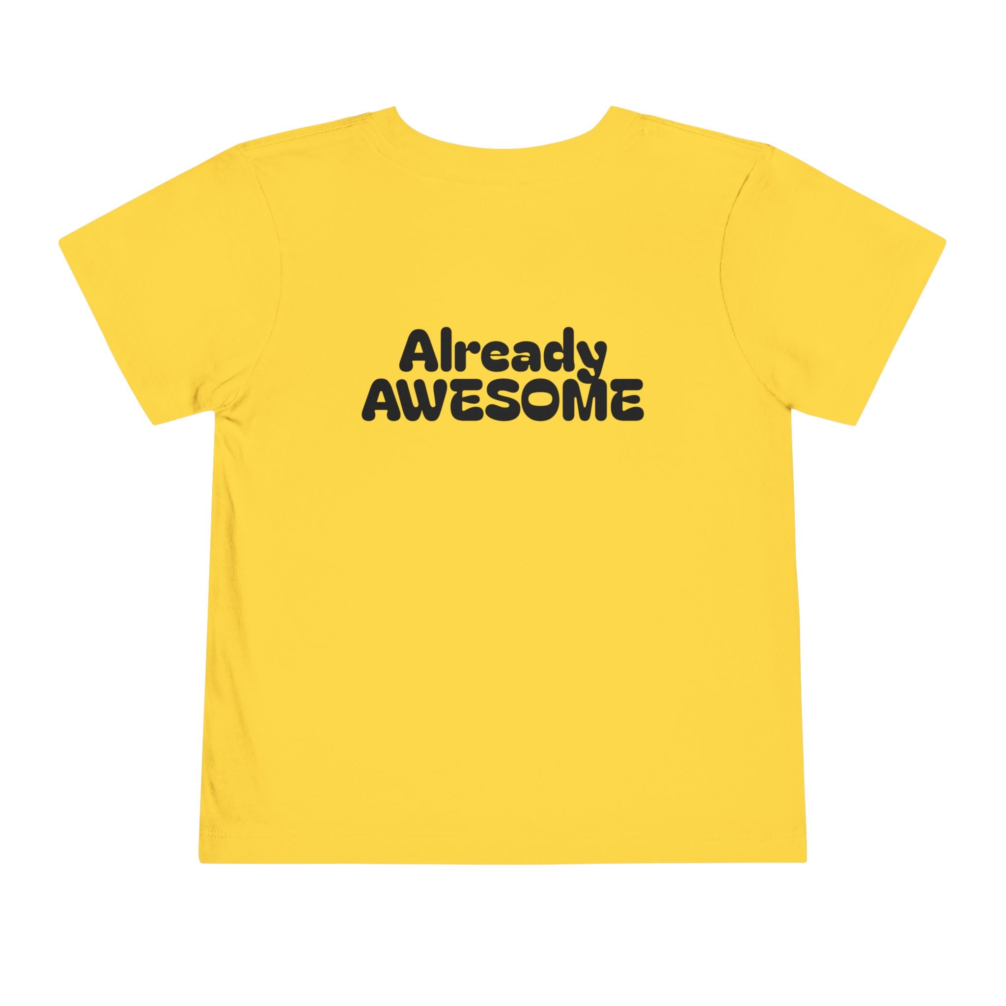 Toddler Tee - "Class of 2038" Front & "Already Awesome" Back Preschool Graduation Shirt