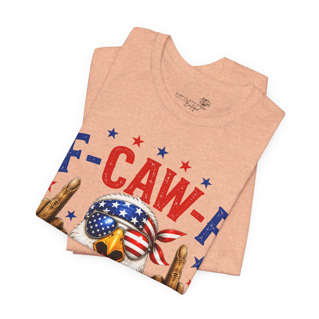 F-CAW-F Bald Eagle Patriotic T-Shirt