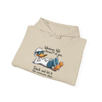 Funny 'Whatever Life Throws At You' Graphic - Cozy Hoodie