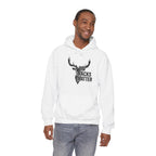 Big Racks Matter Deer Antler Hunting Graphic - Cozy Hoodie