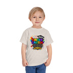 Kindergarten Graduate — Vivid Bright Design Toddler T-Shirt