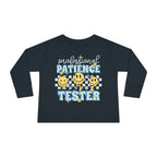 Professional Patience Tester Toddler Long Sleeve Tee