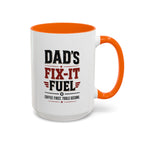 Dad’s Fix-It Fuel Coffee Mug — Funny Handyman Gift for Dad | 11oz & 15oz