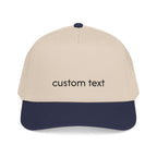 Custom Embroidered Mid-Profile Baseball Cap — Personalized Hat