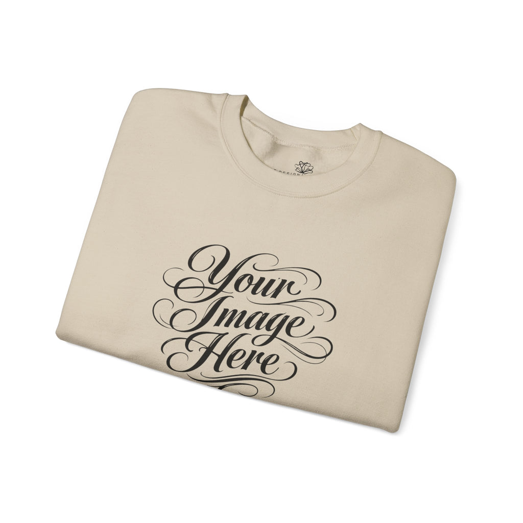 Custom Crewneck Sweatshirt — Custom Image & Optional Text