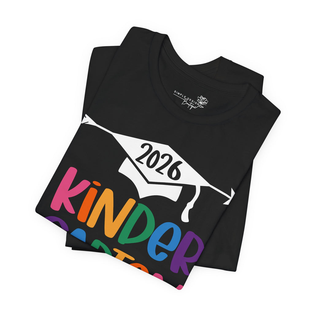 Kindergarten Squad — FRONT & BACK Photo Graduation T-Shirt