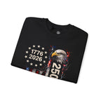 Celebrating 250 Years — Men's Patriotic America Sweatshirt