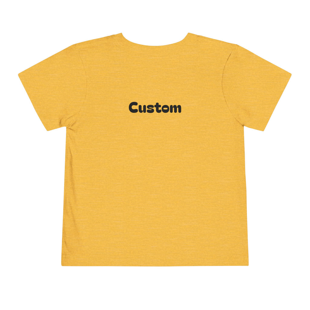 2026 Kindergarten Graduate FRONT & BACK (customize the back) Toddler T-Shirt