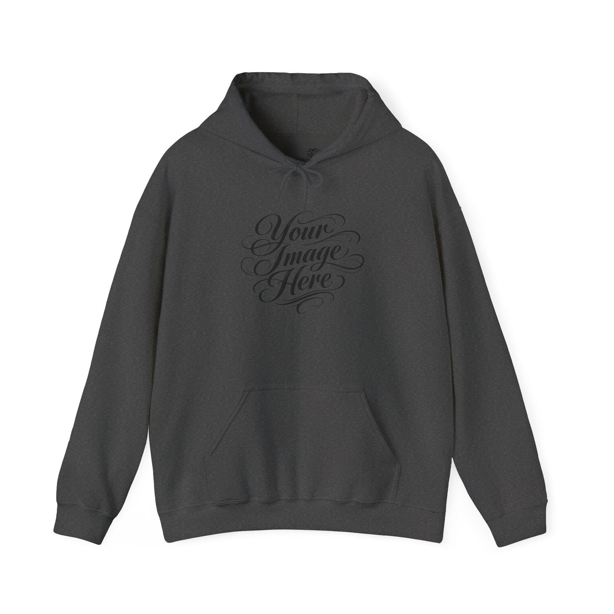 Custom Image & Optional Text Graphic Print - Cozy Hoodie
