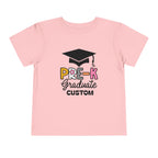Girls Pre-K Grad 2026 Toddler Tee – Customizable Graduation Shirt