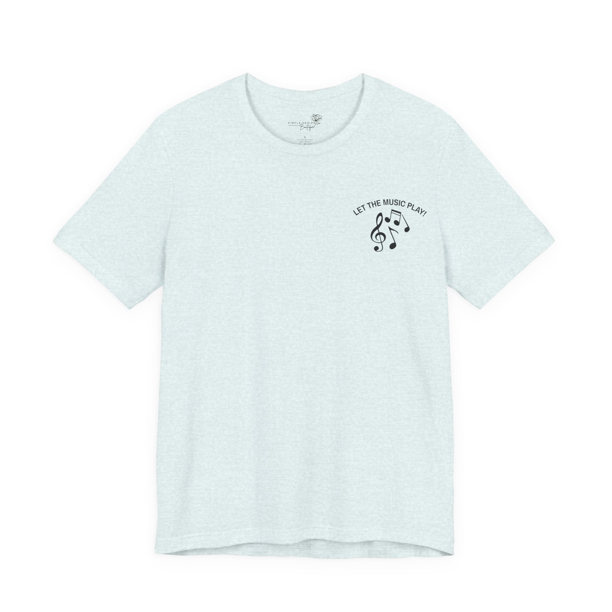 Musical Notes Unisex T-Shirt — Subtle Graphic Tee for Music Lovers 🎵