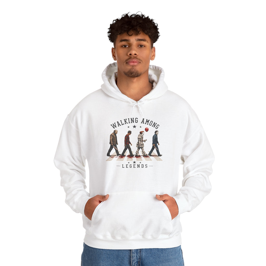 Walking Among Legends Hoodie — Pullover Sweatshirt