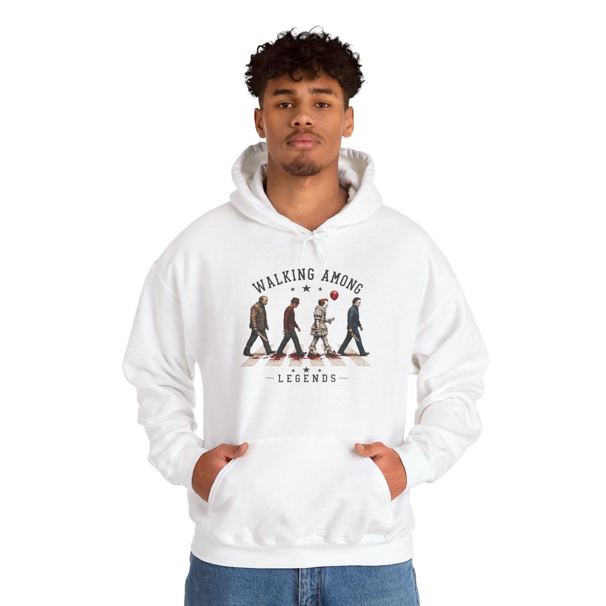 Walking Among Legends Hoodie — Pullover Sweatshirt