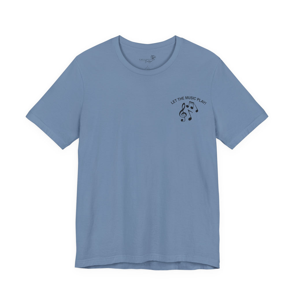 Musical Notes Unisex T-Shirt — Subtle Graphic Tee for Music Lovers 🎵