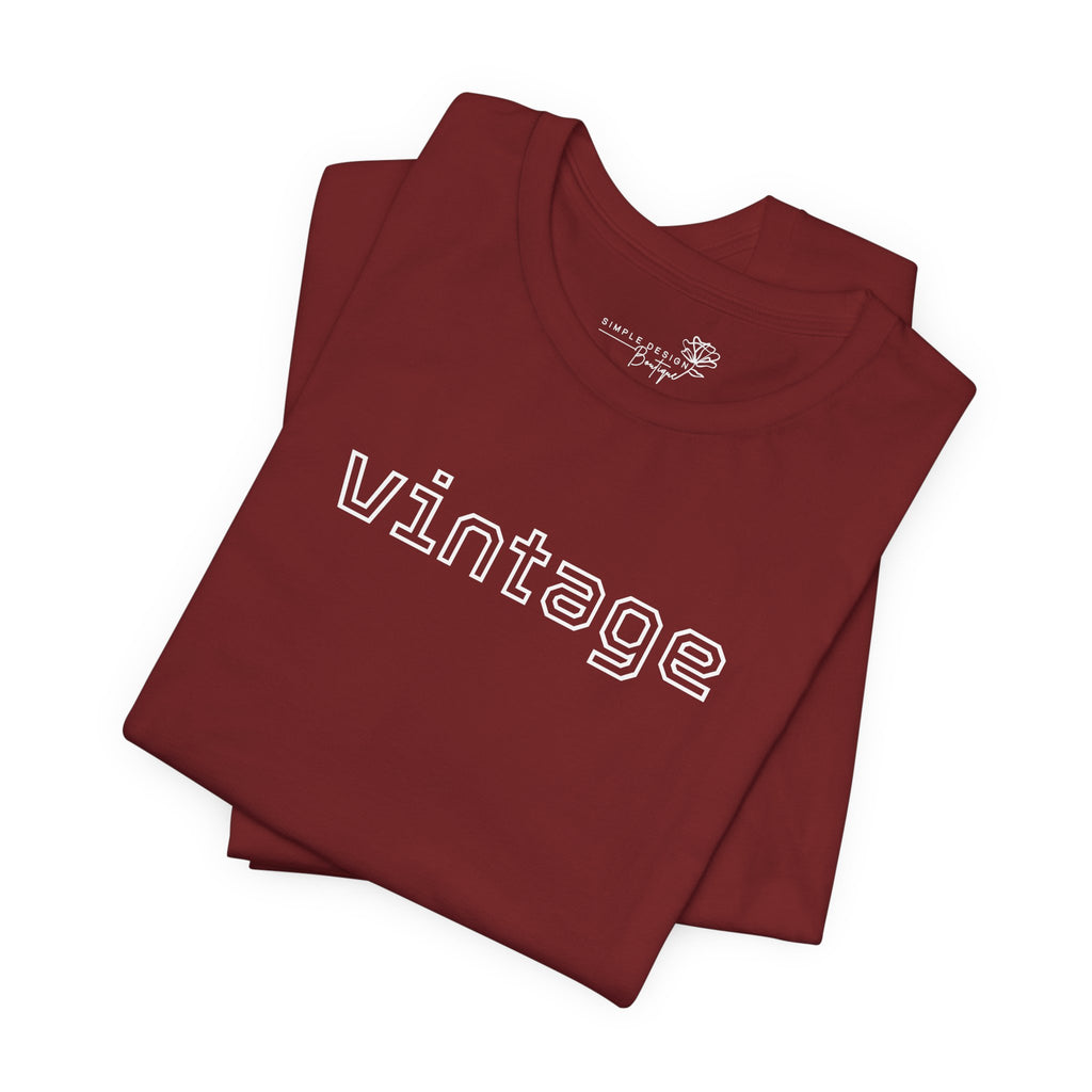 Vintage — Men's Classic Graphic Tee