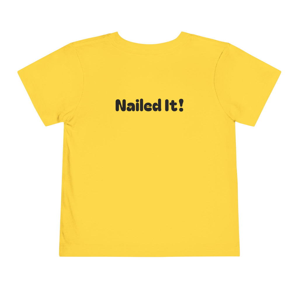 Mister Pre-K Grad Nailed It FRONT & BACK - Customizable Graduation Tee