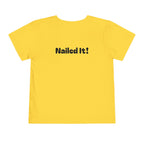 Mister Pre-K Grad Nailed It FRONT & BACK - Customizable Graduation Tee
