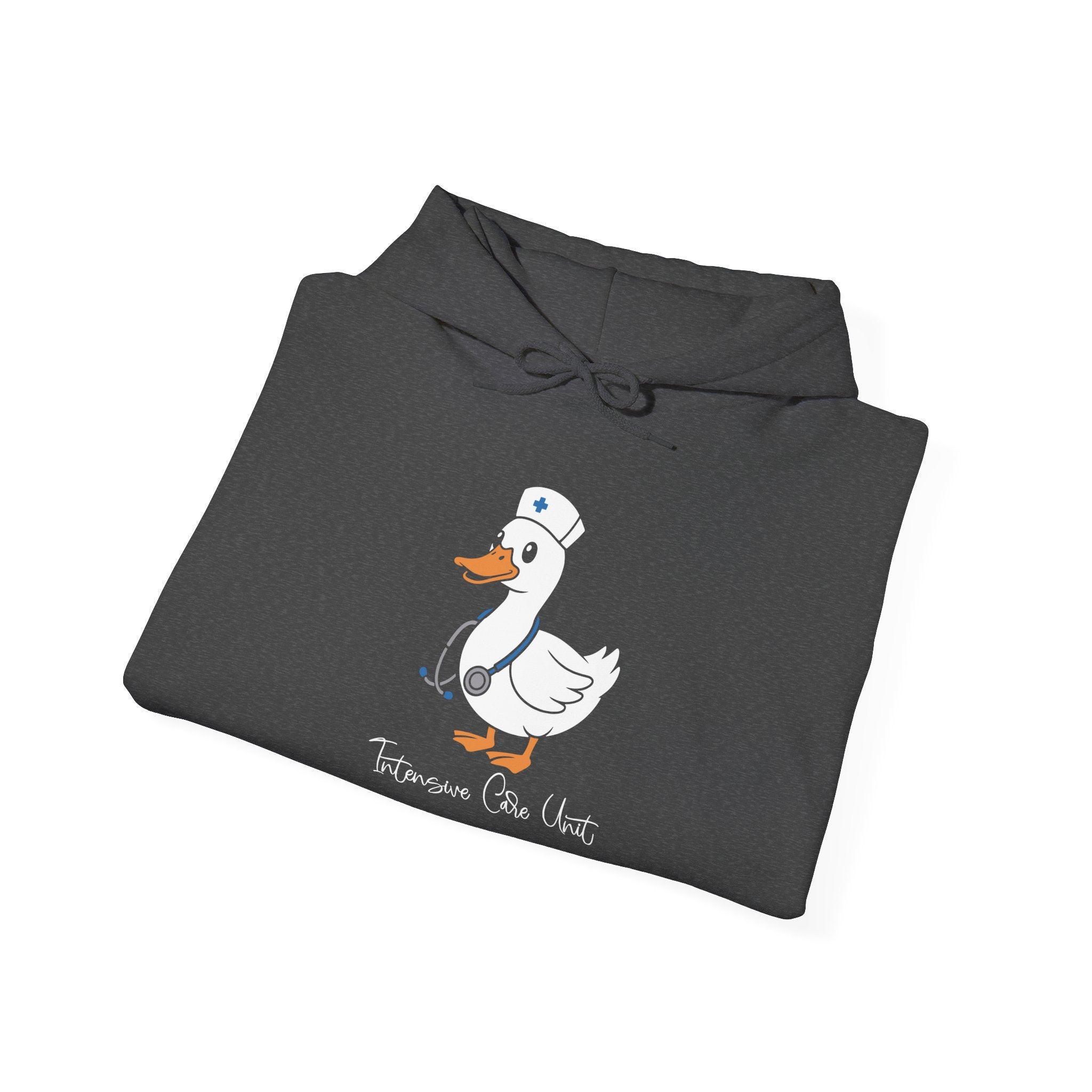 Intensive Care Unit — Customized Cartoon Duck Cozy Hoodie