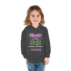 Toddler Hoodie — "Hugs $5 (College Is Expensive)" Cute Customizable Pullover