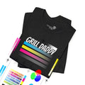 Grill Daddy Embroidered T-Shirt — Funny BBQ Dad Gift Tee | XS–5XL
