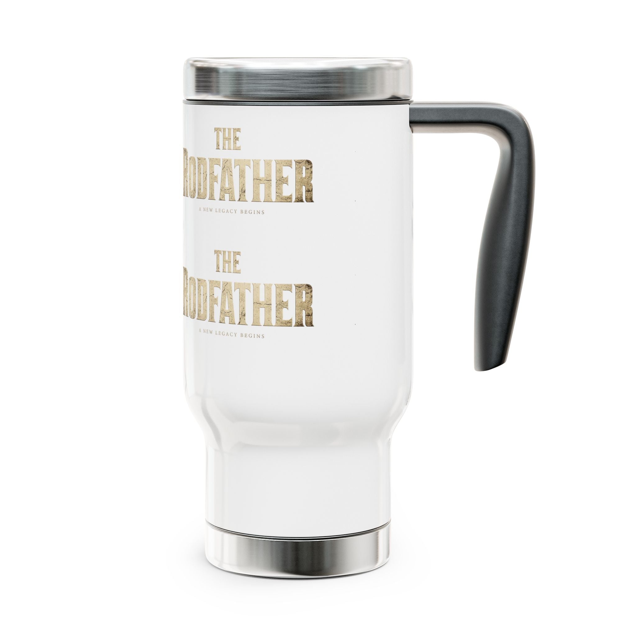 The Rodfather —  14oz Stainless Steel Travel Mug with Handle