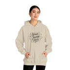 Women's Hoodie — Custom Image & Optional Text