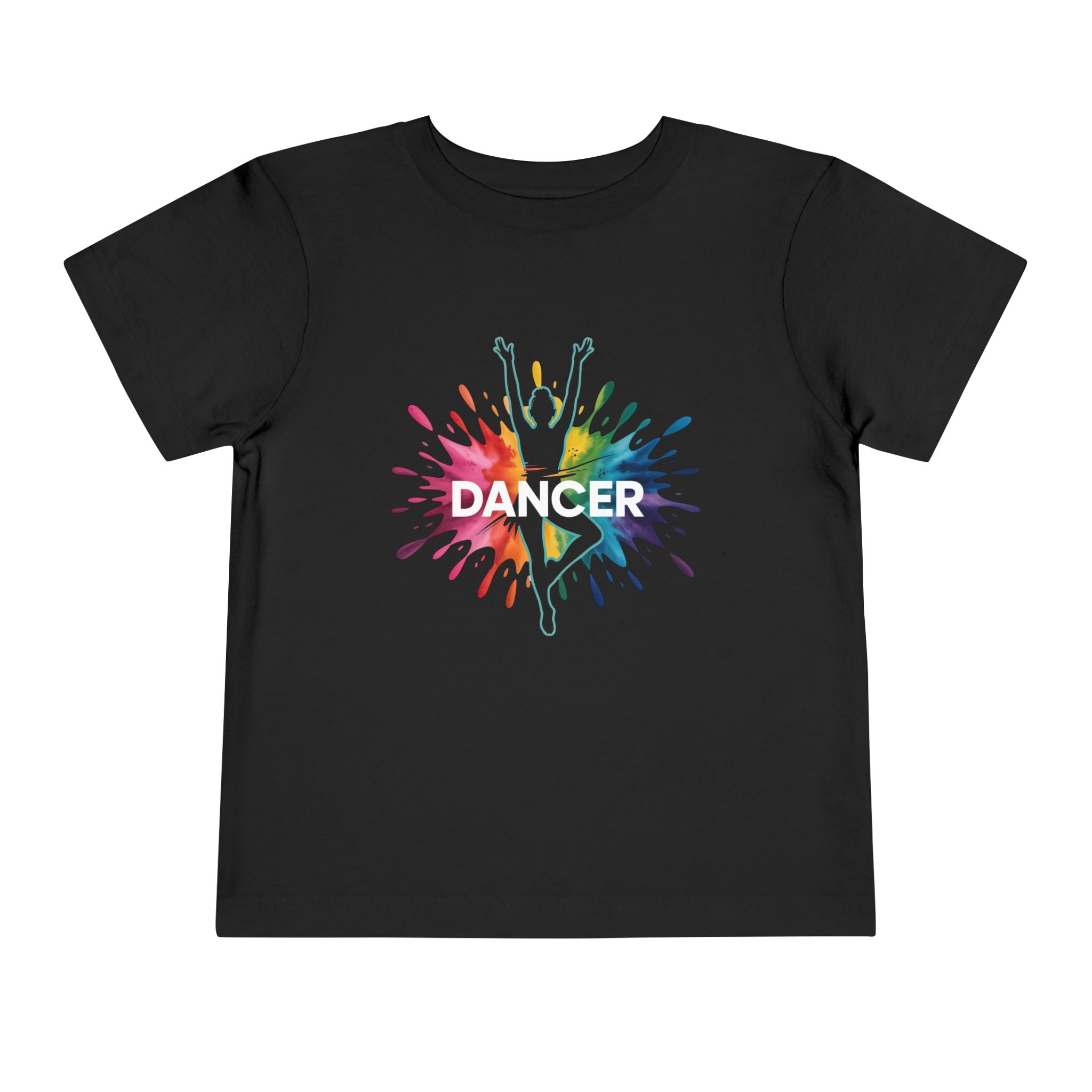 Dancer — Girls Watercolor Ballerina Toddler T-Shirt