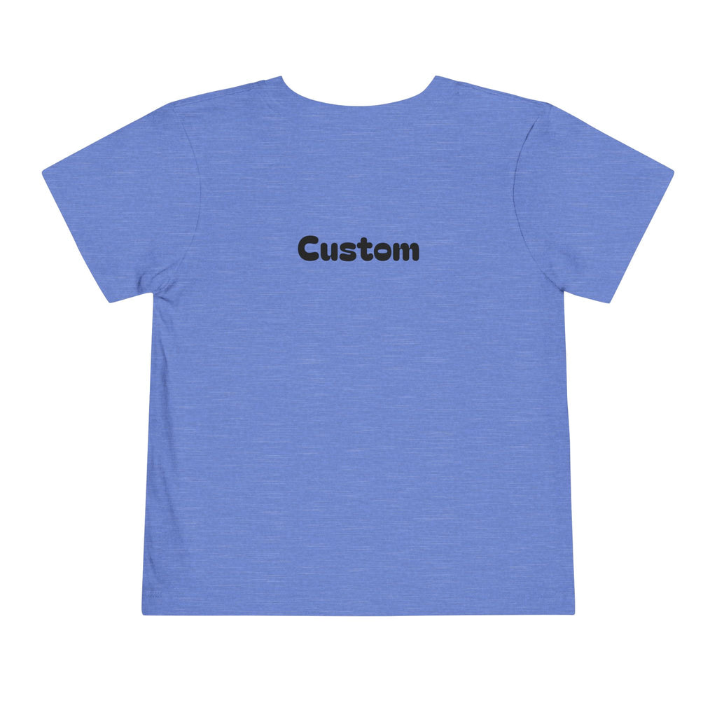 2026 Kindergarten Graduate FRONT & BACK (customize the back) Toddler T-Shirt