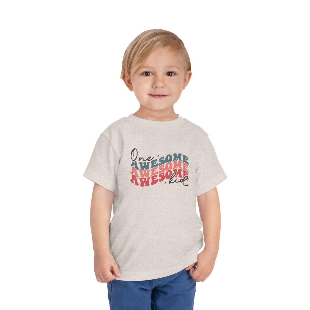 One Awesome Kid — Funny Toddler Graphic Tee