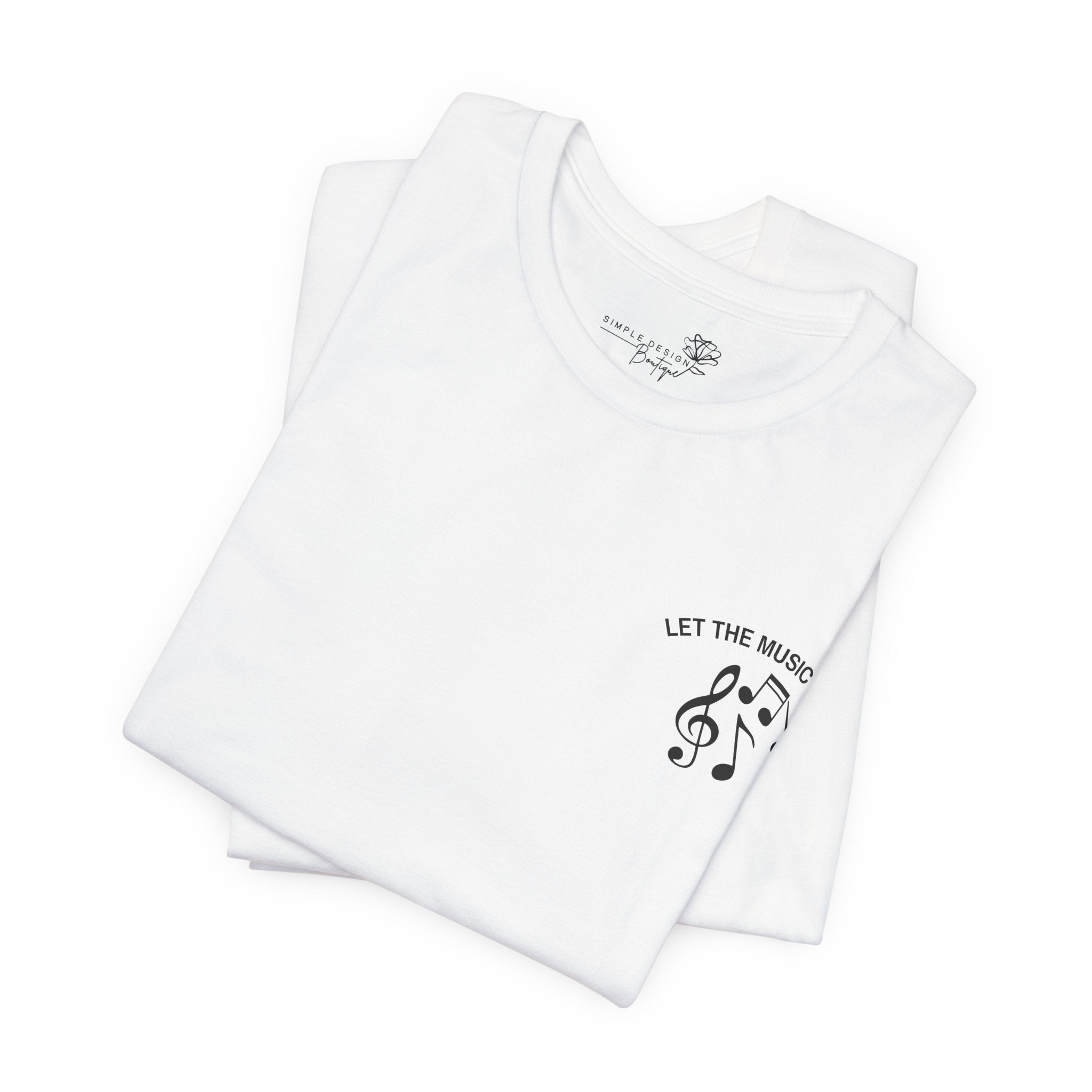 Musical Notes Unisex T-Shirt — Subtle Graphic Tee for Music Lovers 🎵