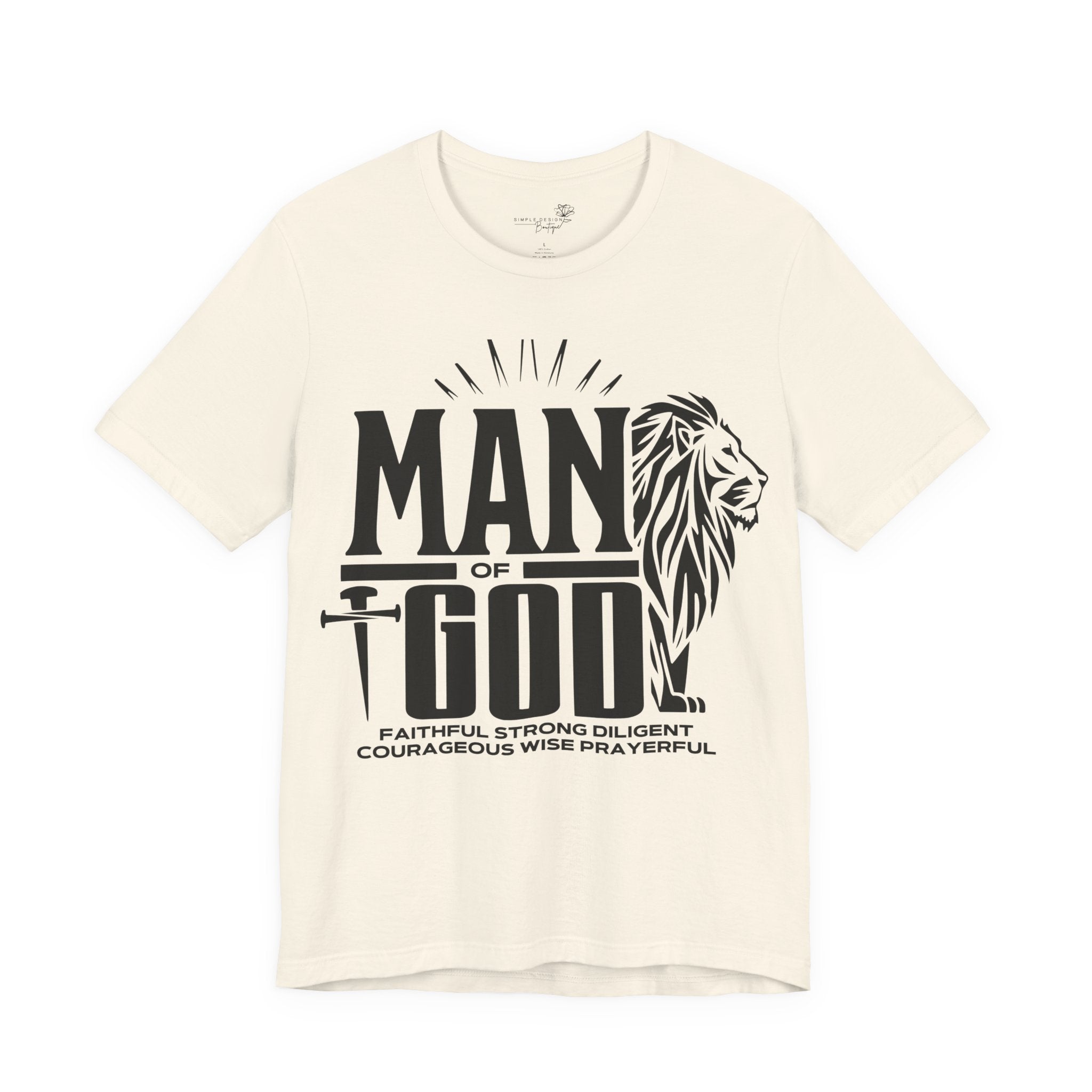 Man of God T-Shirt — Faith-Inspired Tee for Him