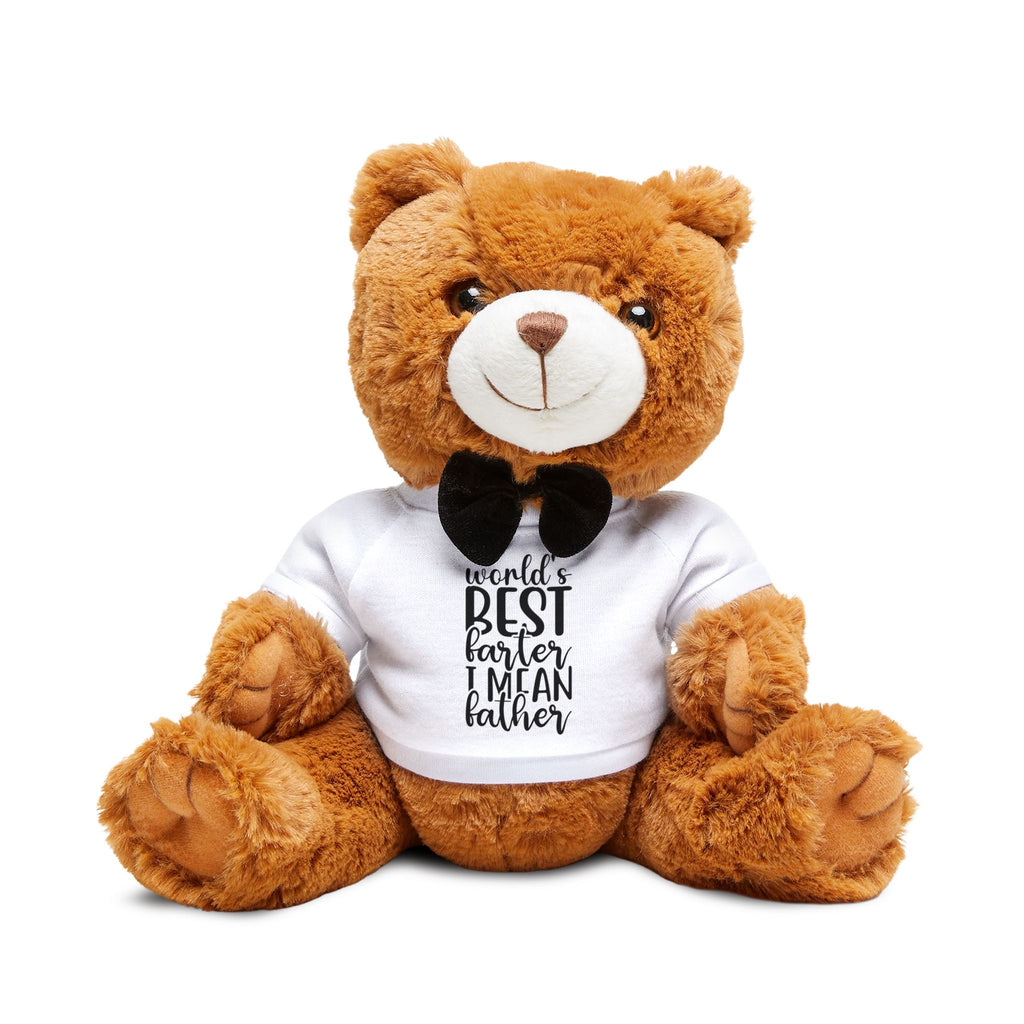 Customizable or keep World's Best Farter (I Mean Father) Adorable Teddy Bear