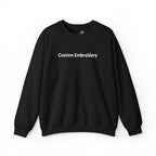 EMBROIDERED Custom Text (Dark Colors/Shades) Pullover Sweatshirts
