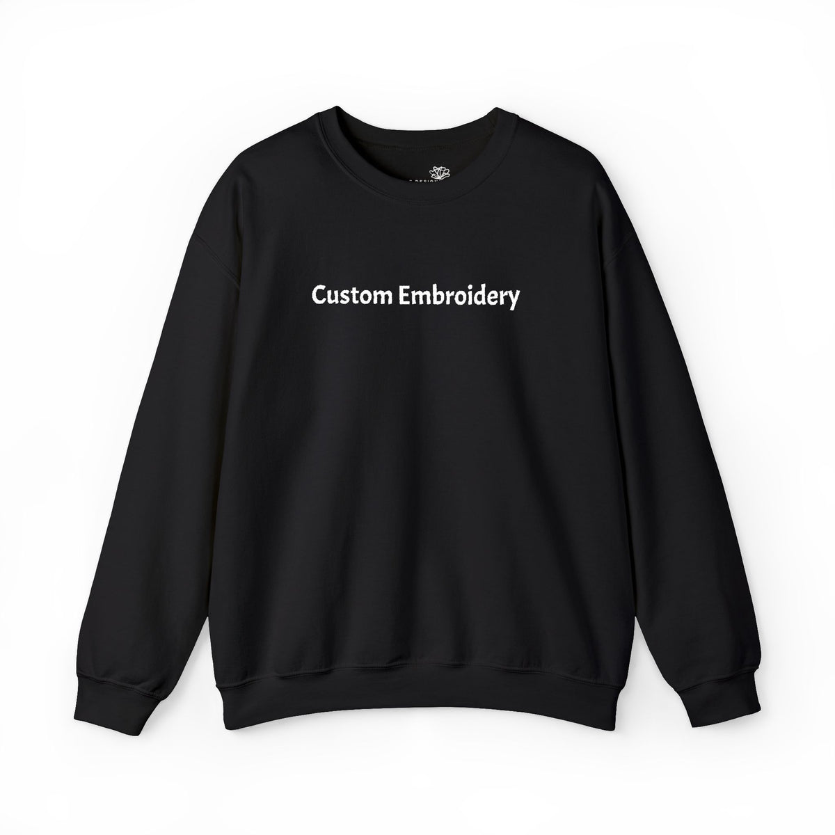 EMBROIDERED Custom Text (Dark Colors/Shades) Pullover Sweatshirts
