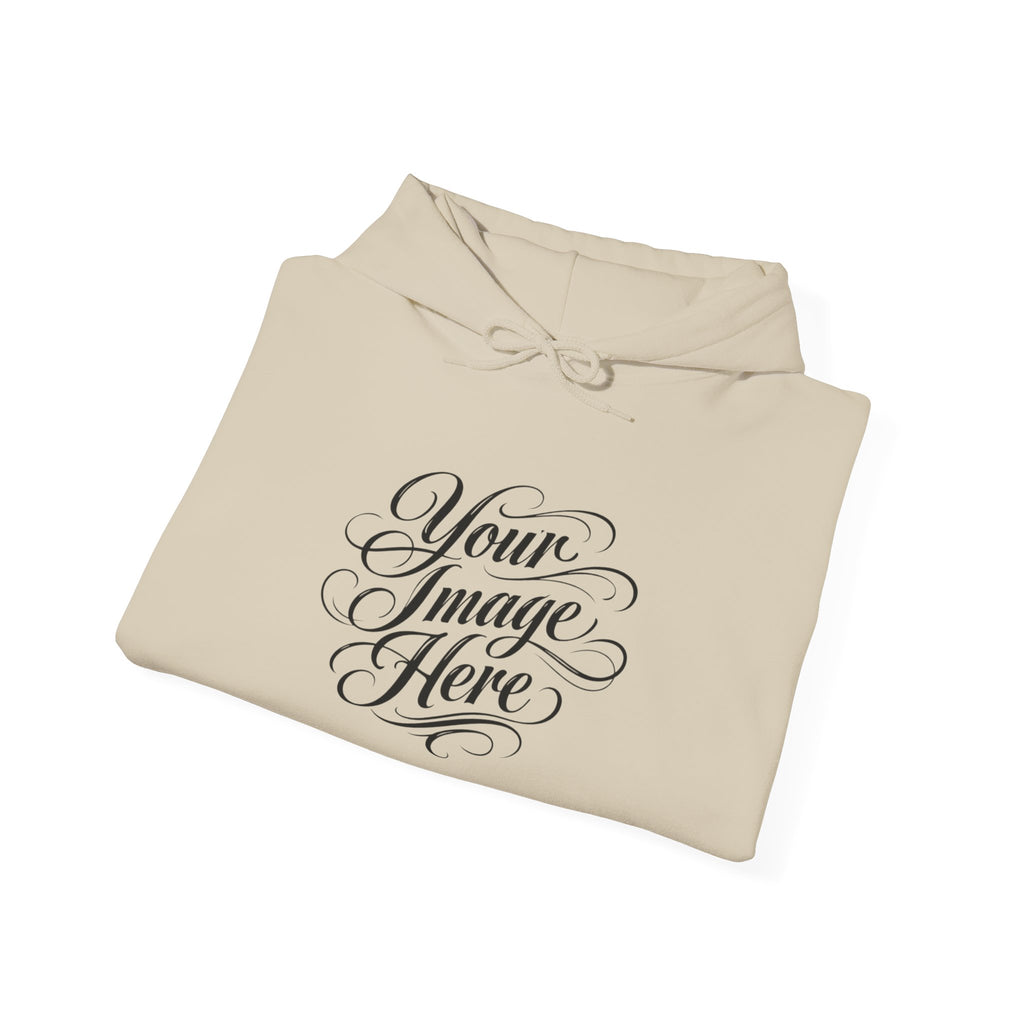 Women's Hoodie — Custom Image & Optional Text