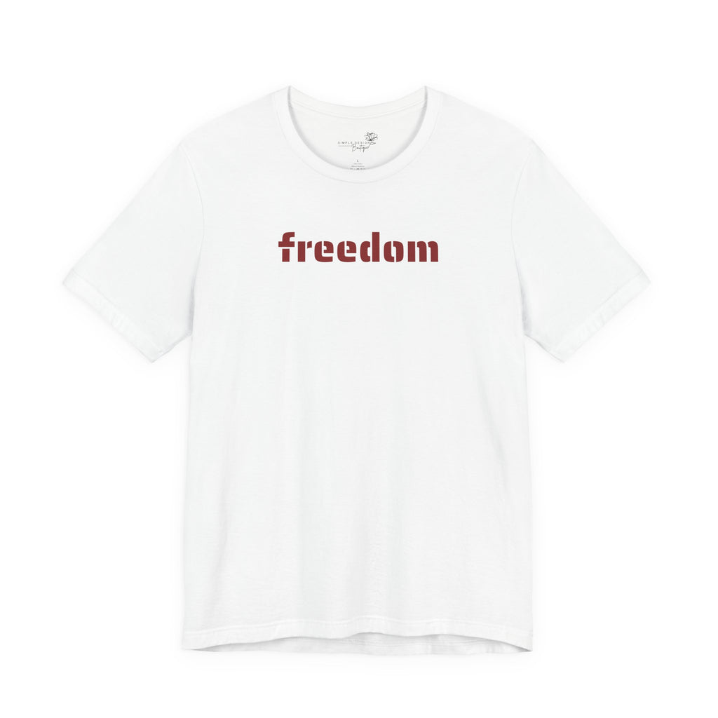 FRONT & BACK Freedom Eagle T-Shirt — Patriotic Graphic Tee | S–3XL