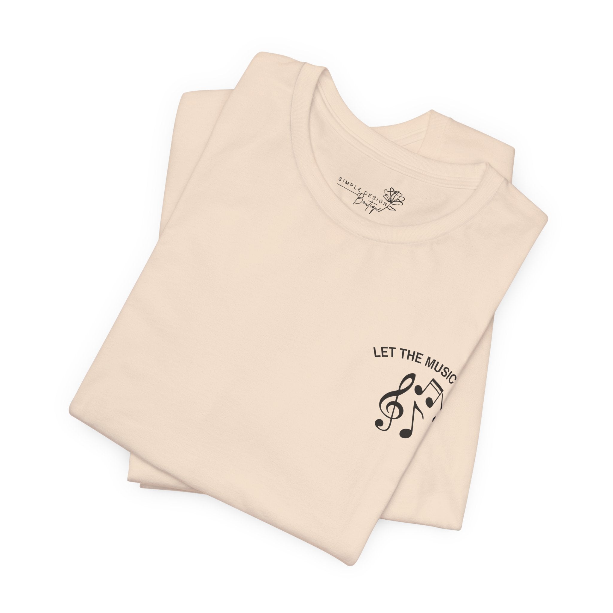 Musical Notes Unisex T-Shirt — Subtle Graphic Tee for Music Lovers 🎵
