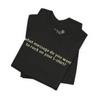 Custom Text T-Shirt — Personalized Unisex Tee