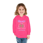 Toddler Hoodie — "Hugs $5 (College Is Expensive)" Cute Customizable Pullover
