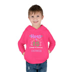 Toddler Hoodie — "Hugs $5 (College Is Expensive)" Cute Customizable Pullover