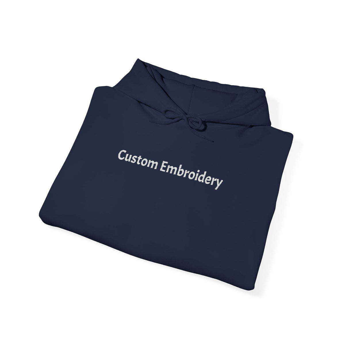 EMBROIDERED Custom Text (Dark Colors/Shades) Cozy Unisex Hoodies