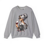 "You Are" Inspirational Graphic - Cozy Pullover Sweatshirt