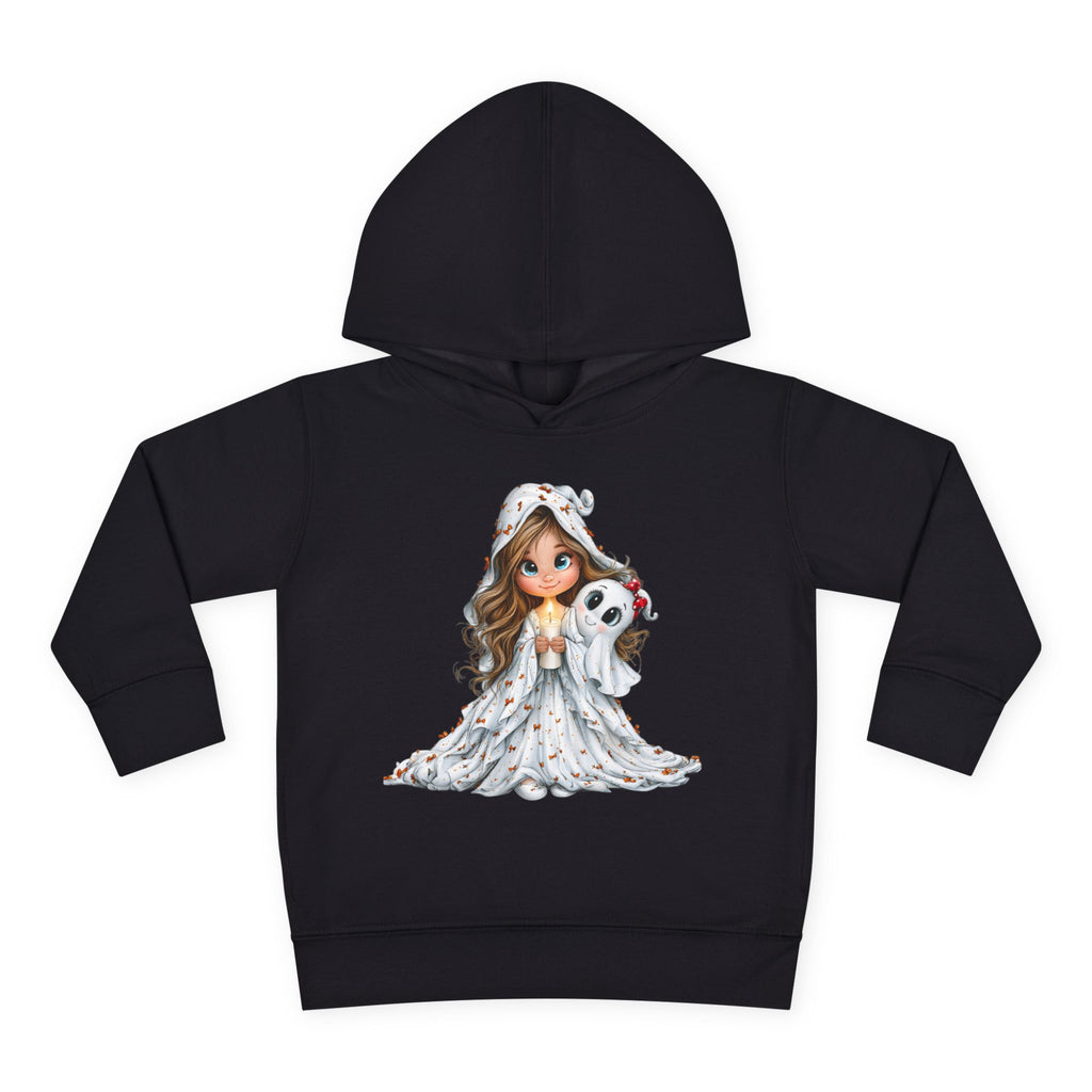 Toddler Girl and Ghost Pullover Hoodie