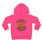Toddler Hoodie — "Mama's Pumpkin" Halloween Jack-o'-Lantern Pullover