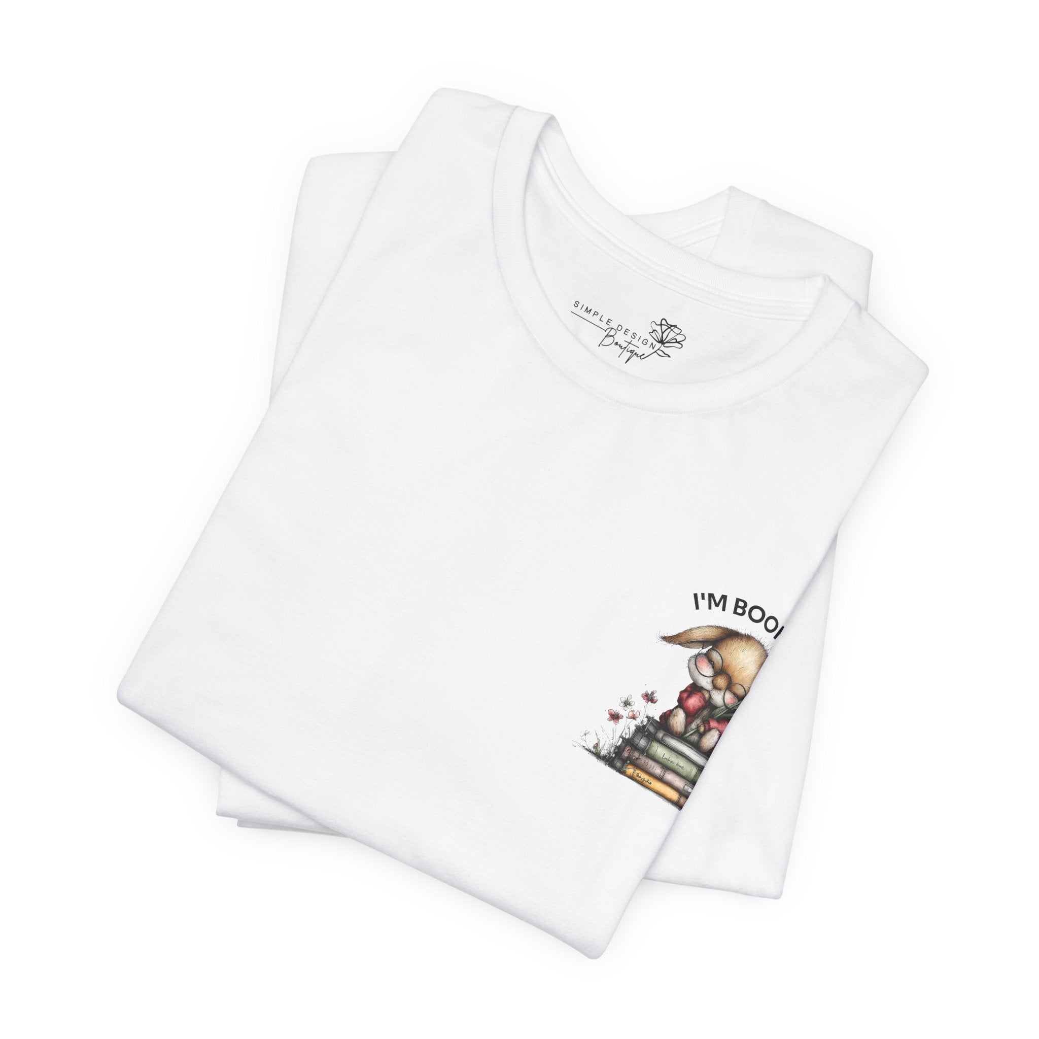 Whimsical Book Design Unisex T-Shirt - Print
