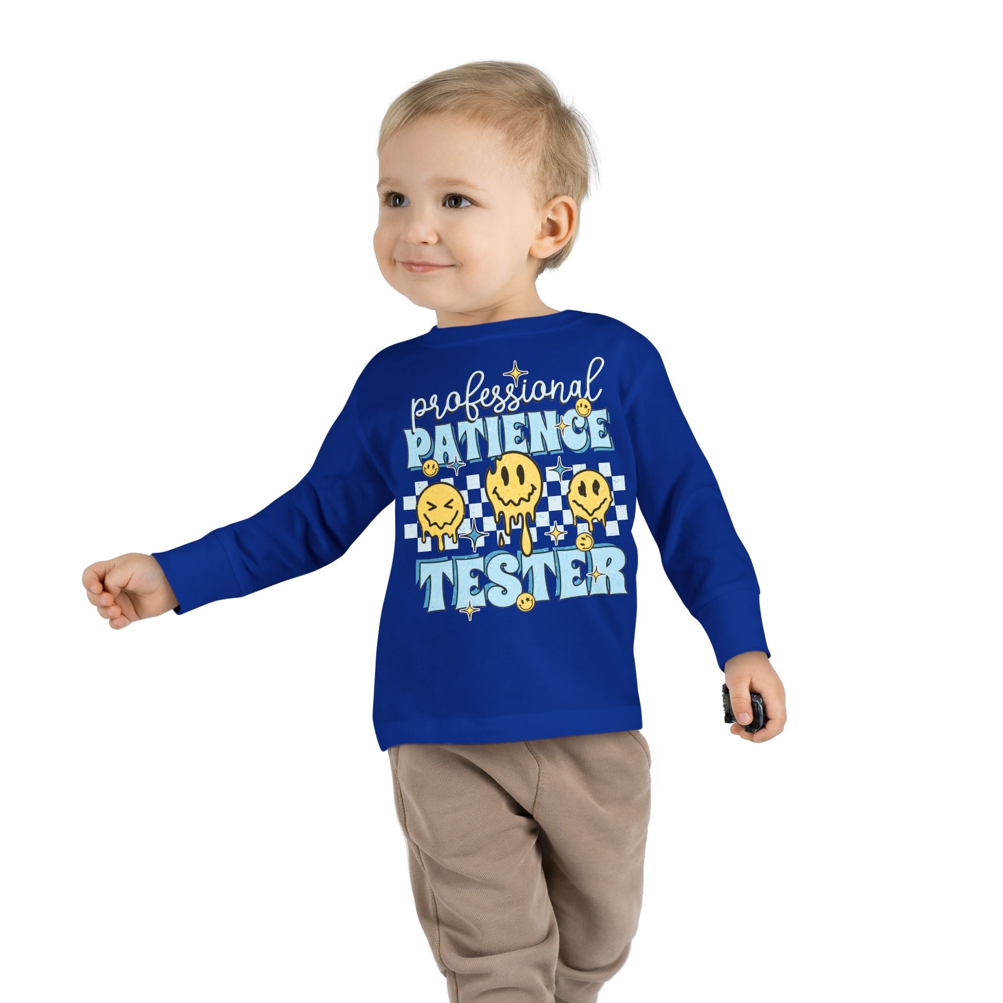 Professional Patience Tester Toddler Long Sleeve Tee