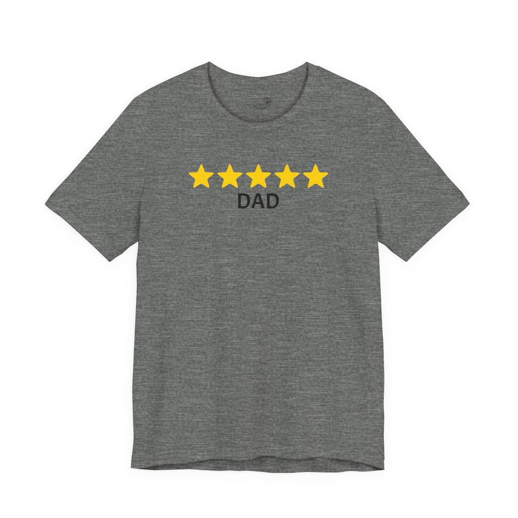 5 Star Dad — Would Recommend | Funny Father’s Day T-Shirt