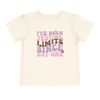 I've Been Testing Limits Since Birth — Funny Toddler Graphic Tee