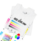 Reel Cool Dad — Embroidered T-Shirt