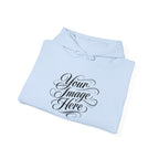 Unisex Hoodie — Custom Image & Optional Text